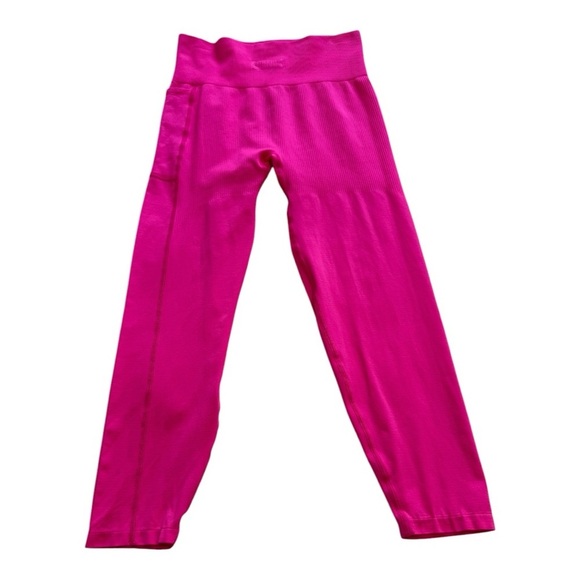 Victoria Secret PINK 'Cool & Comfy Leggings' - Neon Pink - Size Medium - Picture 2 of 11